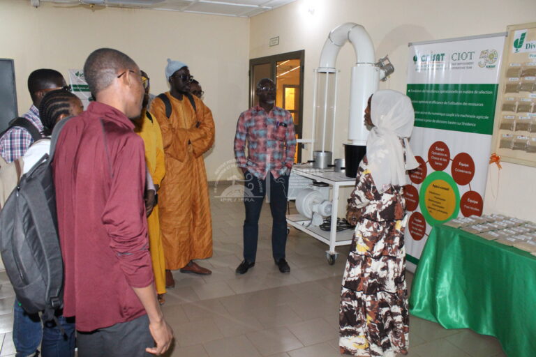 VISITE DES INFRASTRUCTURES SCIENTIFIQUES — BANQUE DE GENES CENTRE DE TRAITEMENT DES SEMENCES | ICRISAT – 20 février 2026